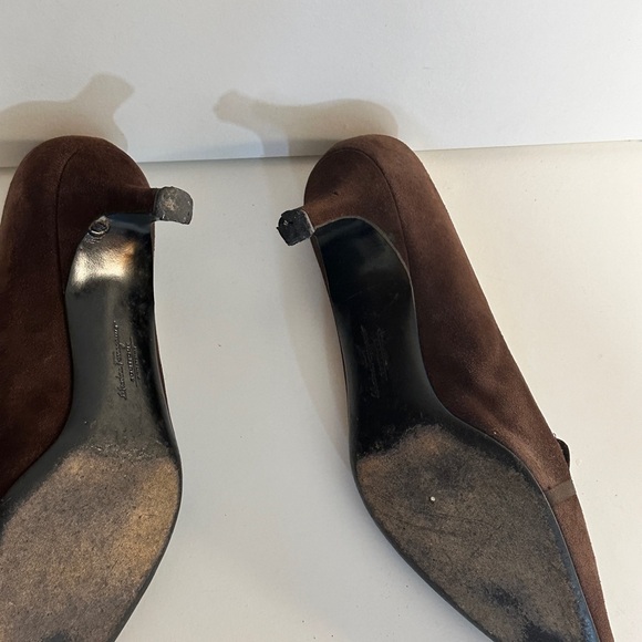 Salvatore Ferragamo Brown Loafers - Picture 4 of 13